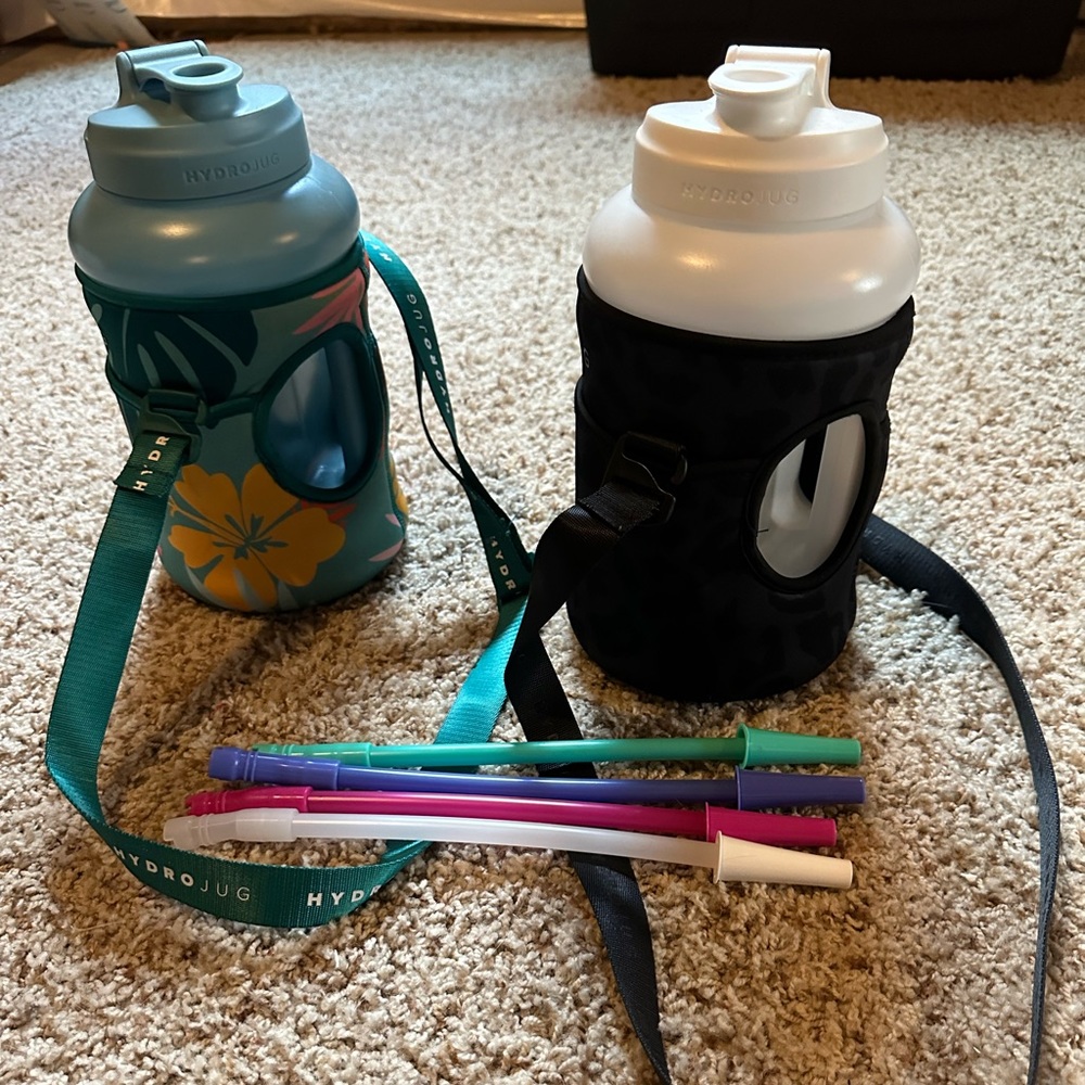 Bundle of 2 HydroJugs and accessories